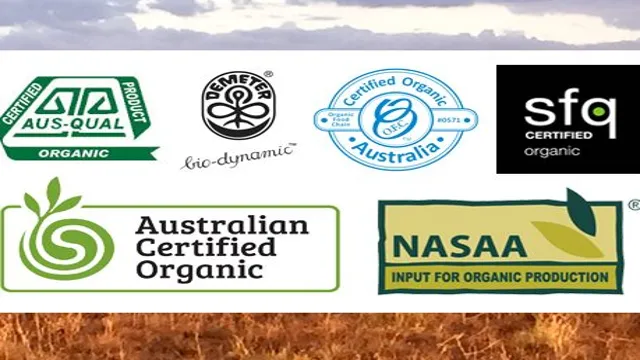 organic certification kits