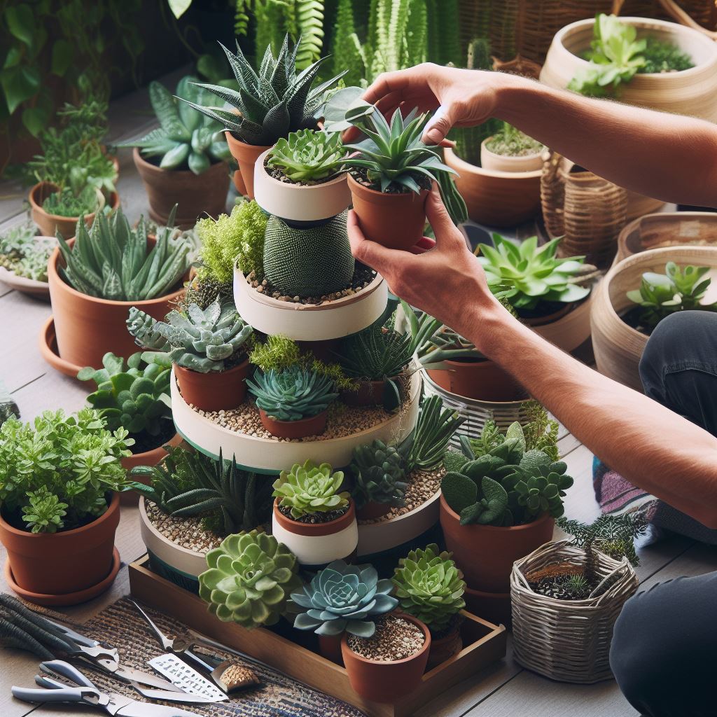 Go Vertical: Creating a Lush Garden with Stackable Planters